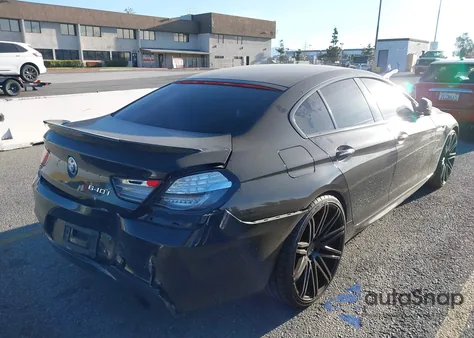 2015 BMW 640I Gran Coupe из США, поврежденный, VIN WBA6A0C56FD318637